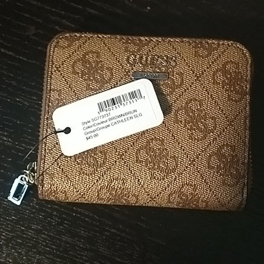 NWT Brown Guess Wallet